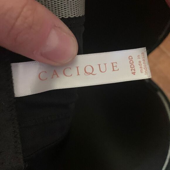 Cacique black strapless multi-way smooth boost 42DDD bra - Picture 3 of 3